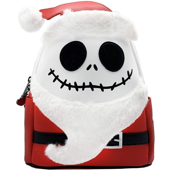 Loungefly Disney Nightmare before Christmas Santa Jack Cosplay Mini Backpack - Picture 1 of 4